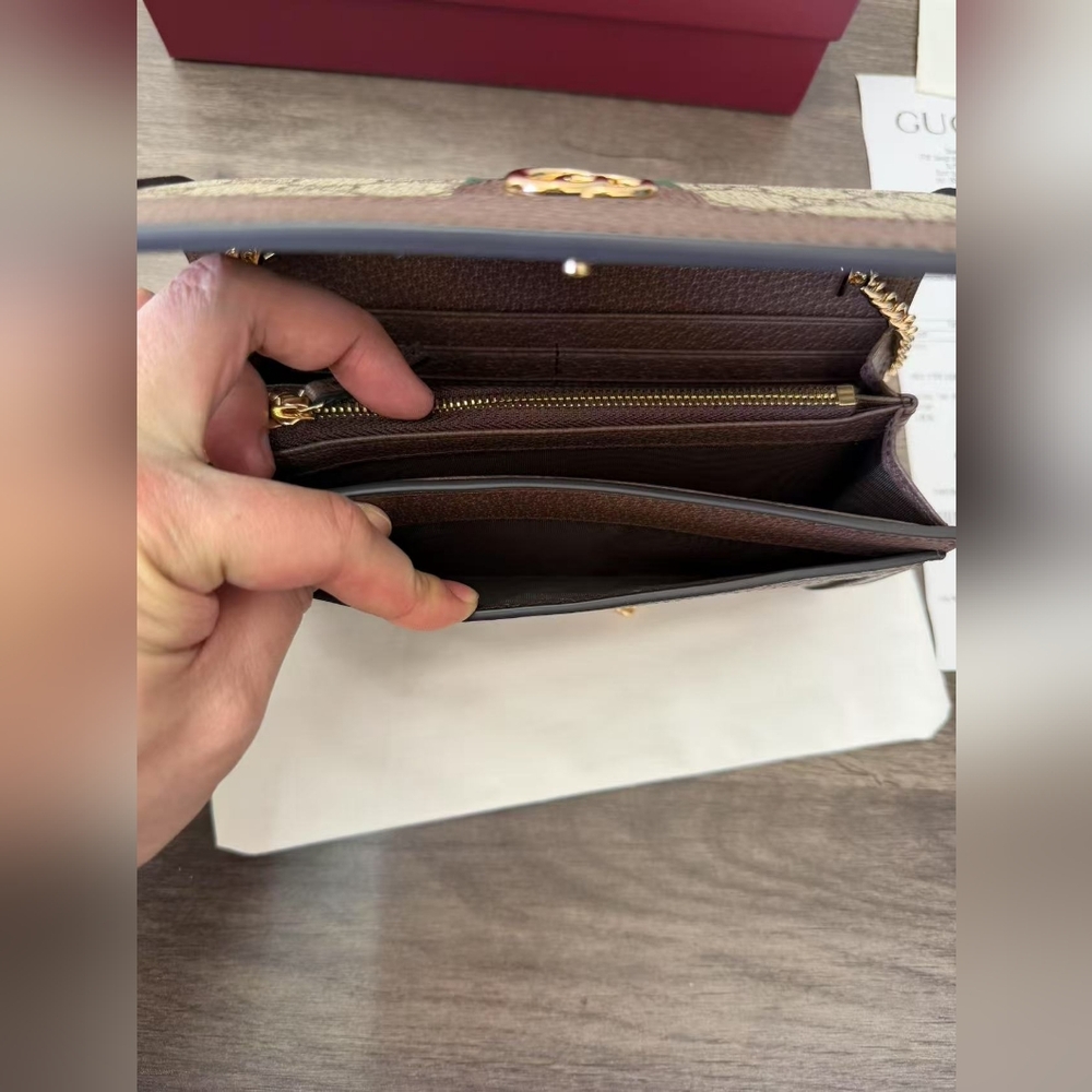 Gucci Ophidia wallet on chain - Picture 9 of 16